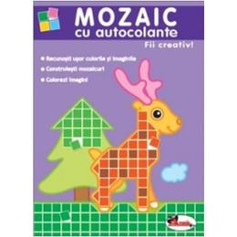 Mozaic cu autocolante - Fii creativ!, editura Aramis