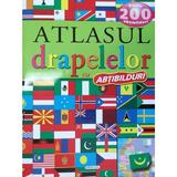 Atlasul drapelelor cu abtibilduri, editura Girasol