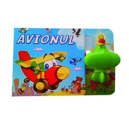 Avionul - Carte cu jucarie, editura Litera