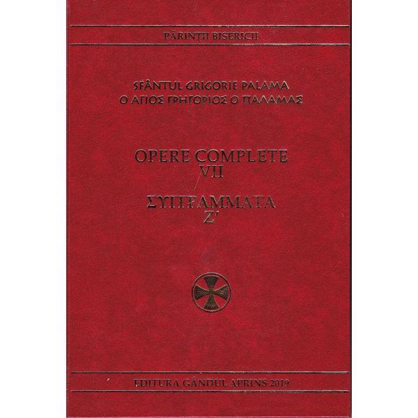 Opere complete Vol.7 - Sfantul Grigorie Palama, editura Gandul Aprins