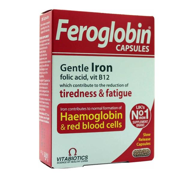 Feroglobin Vitabiotics, 30 capsule