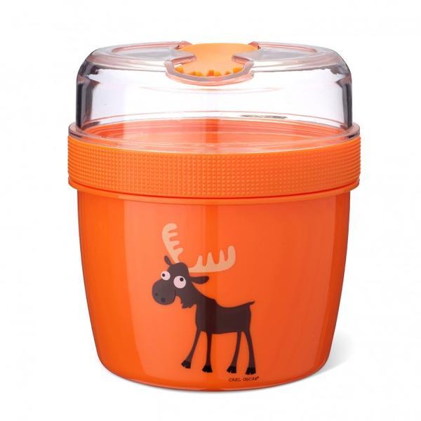 Caserola compartimentata cu disc de racire culoare orange, 0,6 l, Carl Oscar N'Ice Cup™ L