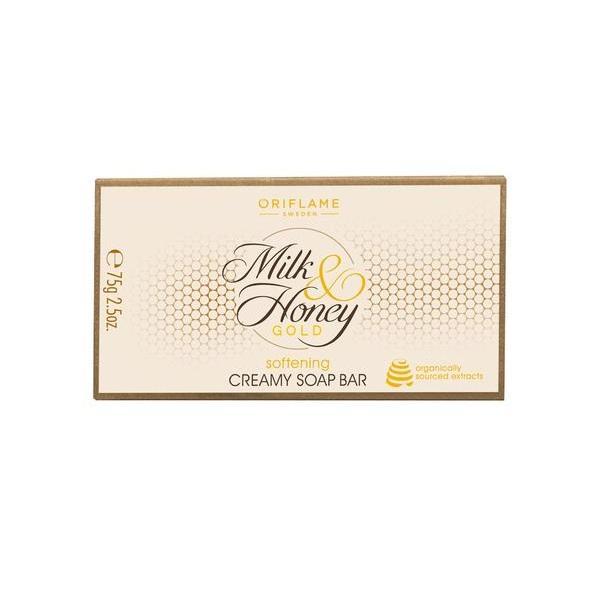 Sapun cremos cu efect de catifelare Milk & Honey Gold, Oriflame, 75 g