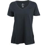 Tricou femei Nike Futura Vneck LBR 889548-010, S, Negru