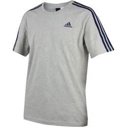 Tricou barbati adidas Performance Ess 3S Tee S98722, S, Gri