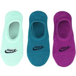 Sosete femei Nike Sportswear 3 Pair Footie SX6014-976, 38-42, Multicolor