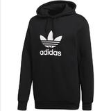 Hanorac barbati adidas Originals Trefoil Hoodie CW1240, XL, Negru