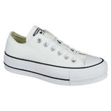 Platforma femei Converse Chuck Taylor All Star Lift Ox 560251C, 37.5, Alb