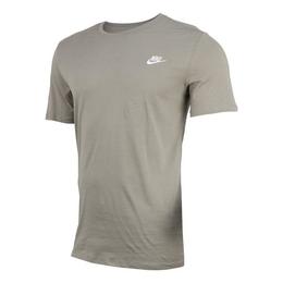 Tricou barbati Nike Club Embroidered Futura 827021-206, XL, Crem