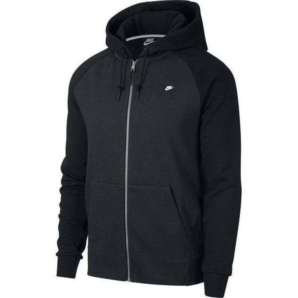 Hanorac barbati Nike Sportswear Optic Full-Zip Hoodie 928475-010, M, Negru