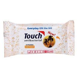 Servetele Umede Antibacterian Exotique Touch Sarah, 15 buc