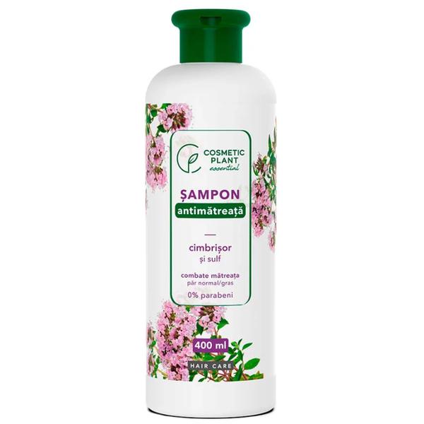 Sampon Antimatreata cu Cimbrisor si Sulf Cosmetic Plant, 400 ml