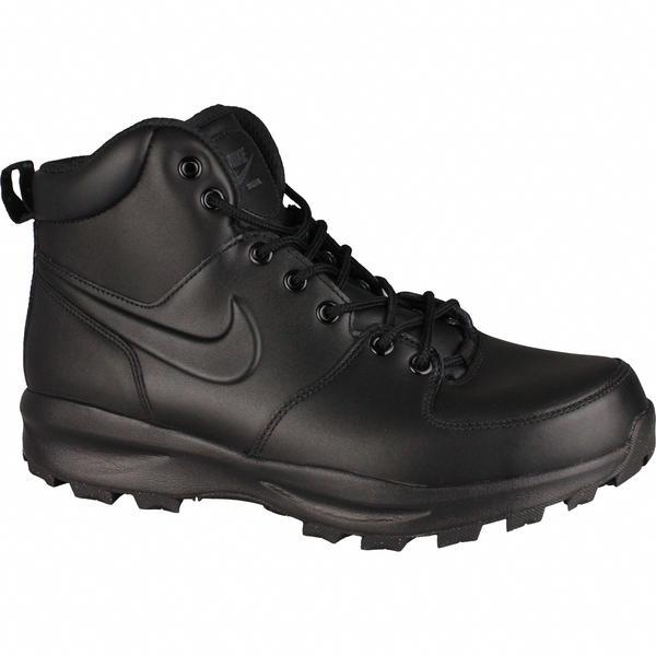 Ghete barbati Nike Manoa Leather 454350-003, 42, Negru