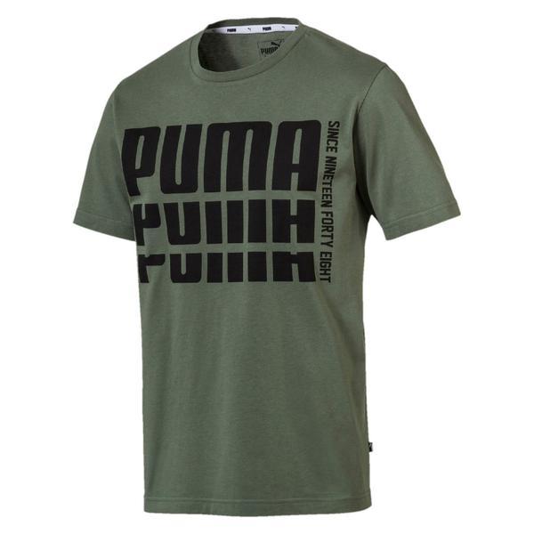 Tricou barbati Puma Rebel Basic Tee 85338523, S, Verde