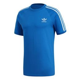 Tricou barbati adidas Originals 3-STRIPES TEE DH5805, XL, Albastru