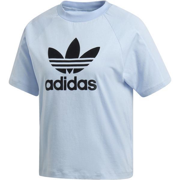 Tricou femei adidas Originals TeeBlue DU9870, M/L, Albastru