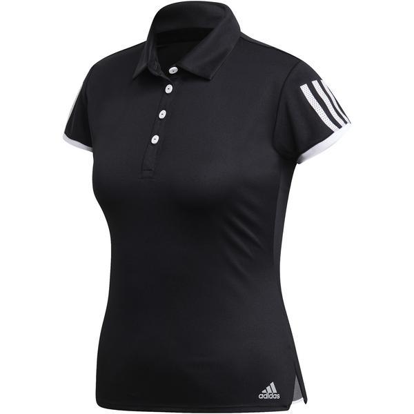 Tricou femei adidas Performance Club 3-Stripes Polo DU0944, L, Negru