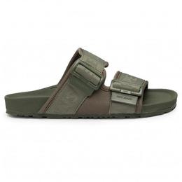 Slapi barbati Pepe Jeans ULTRA BIO 2 BUCKLES PMS90061-765, 42, Verde