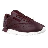 Pantofi Sport Femei Reebok Classic Leather Matte Shine AR0851, 39, Visiniu