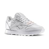 Pantofi Sport Femei Reebok Classic Leather Matte Shine AR3072, 38.5, Gri