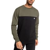 Bluza barbati Dc Shoes Rebel Crew Block 3 Green/black EDYFT03456-XCCK, XXL, Verde