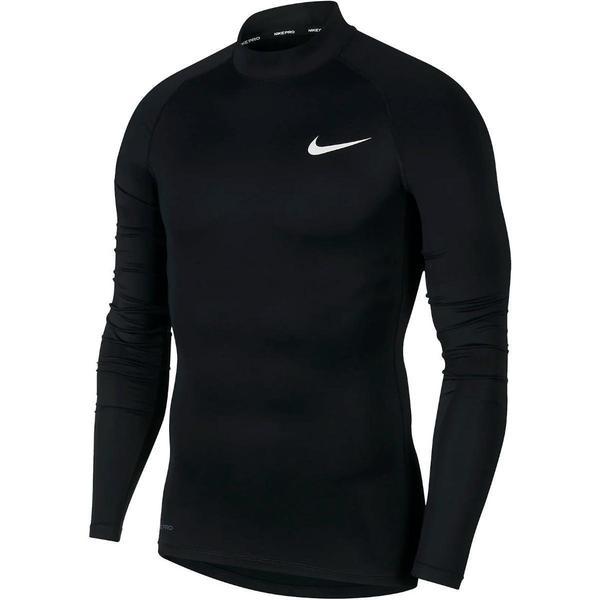 Bluza barbati Nike Top Tight LS Mock BV5592-010, M, Negru