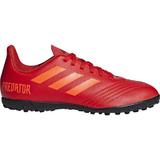 Ghete de fotbal copii adidas Performance PREDATOR 19.4 TF J CM8557, 38 2/3, Rosu