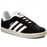 Pantofi sport copii adidas Originals Gazelle J BB2502, 38 2/3, Negru