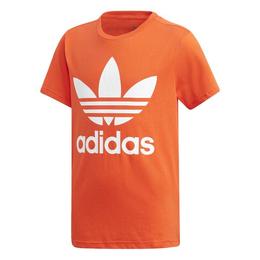 Tricou copii adidas Originals Trefoil Tee DV2907, 135-140 cm, Portocaliu