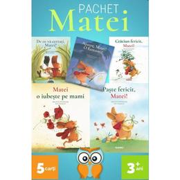 Pachet 5 carti Matei - Brigitte Weninger, Eve Tharlet, editura Nemira