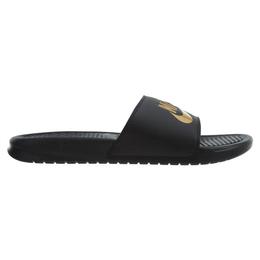 Slapi barbati Nike Benassi JDI Slide Black/Metallic 343880-016, 41, Negru