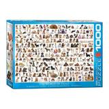 Puzzle Eurographics - 1000 de piese - The World of Dogs