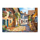 Puzzle Castorland - 1000 de piese - Sung Kim : Rue de Vilage