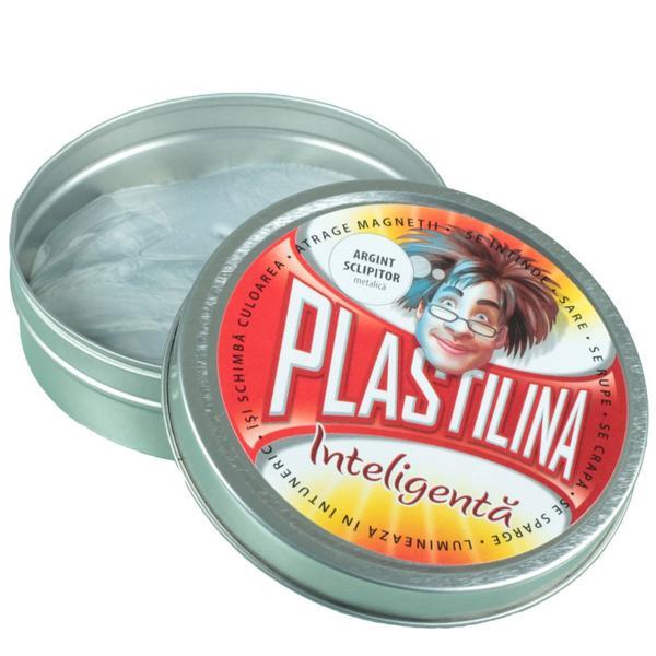 Plastilina Inteligenta - Argint Sclipitor