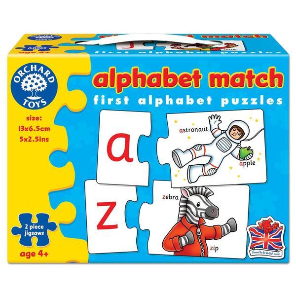 Joc educativ - Alphabet Match. Invata alfabetul prin asociere