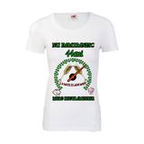 Tricou personalizat dama Fruit of the loom nu imbatranesc 44 alb XL