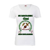 Tricou personalizat dama Fruit of the loom nu imbatranesc 43 alb S