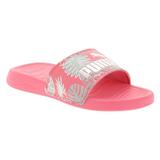 Slapi femei Puma Popcat 20 Summer Slides 37262602, 38, Roz