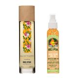 Set cadou Hei Poa Exotic Sensuality Apa de toaleta 100ml + Ulei uscat pentru corp 100ml CADOU