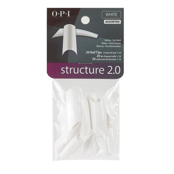 Tips pentru Unghii Tehnice OPI Structure Perfect Found Tip 2.0, 20 buc