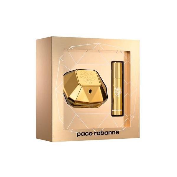 Set Cadou Paco Rabanne Lady Million, Femei, Apa de parfum 50 ml + 10 ml