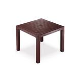 Masa CLASSI WOOD patrata 90x90x75cm polipropilen/fibra sticla culoare cafea MN0142321