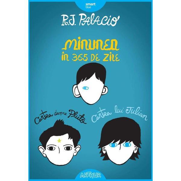 Set R.J. Palacio. 3 volume, editura Grupul Editorial Art