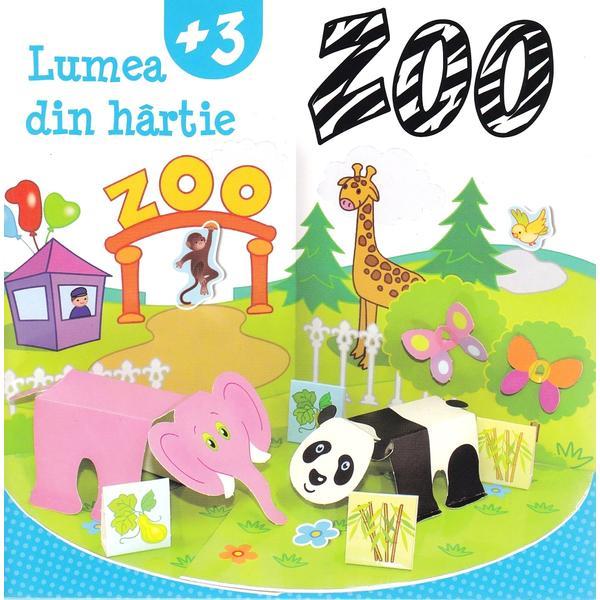 Lumea din hartie. Zoo, editura Kreativ