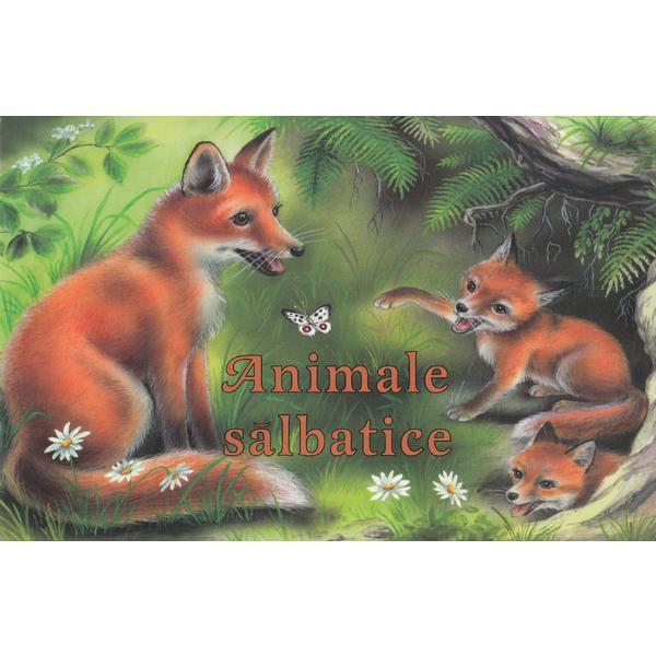 Animale salbatice (pliant), editura Aquila