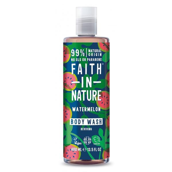 Gel de dus - spuma de baie cu pepene Faith in Nature 400 ml