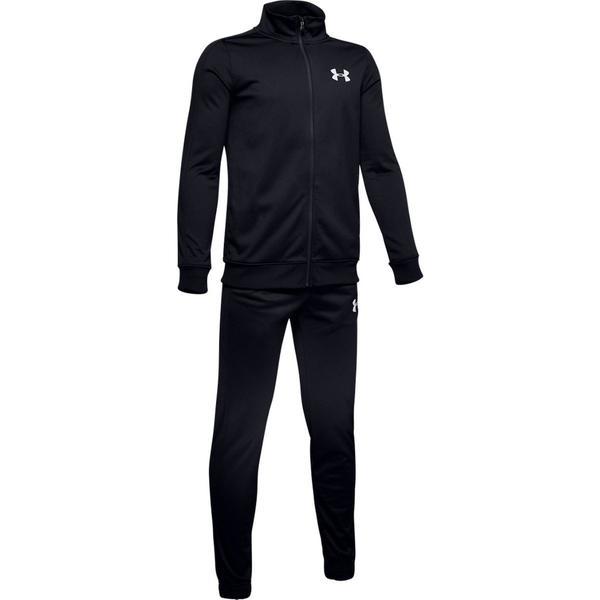 Trening copii Under Armour Knit Track Suit 1347743-001, YXL - copii, Negru