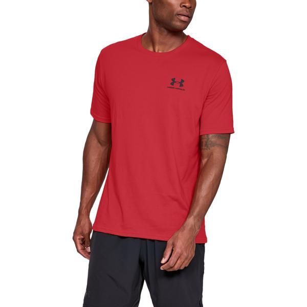 Tricou barbati Under Armour Sportstyle 1326799-600, L, Rosu