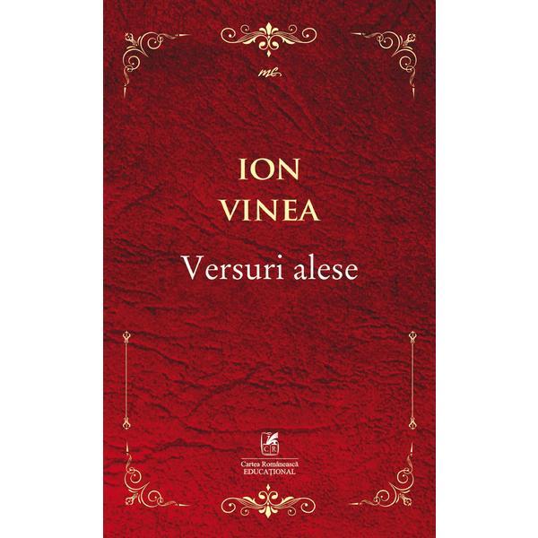 Versuri alese - Ion Vinea, editura Cartea Romaneasca Educational