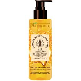 Gel demachiant Micelar calmant si hidratant pentru Ten Uscat si Sensibil Bielenda Manuka honey nutri elixir 200g